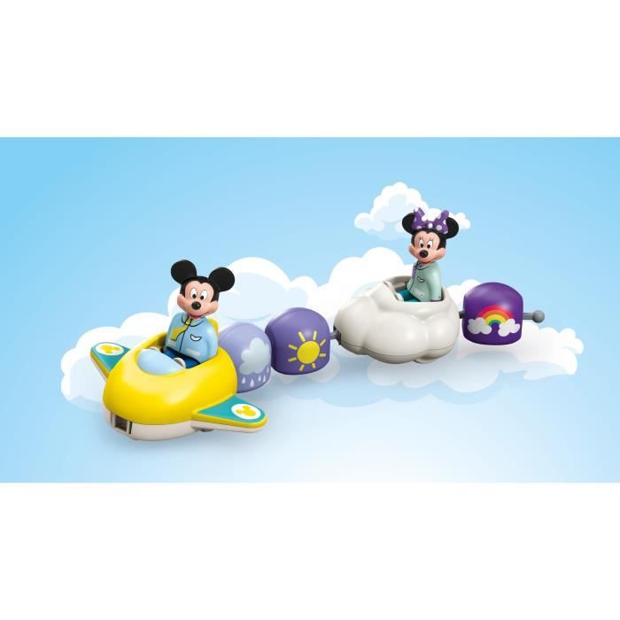 PLAYMOBIL 71697 Train des nuages de Mickey et Minnie - Disney - Comprend Minnie, Mickey et un avion-train-nuage - Des 1 an