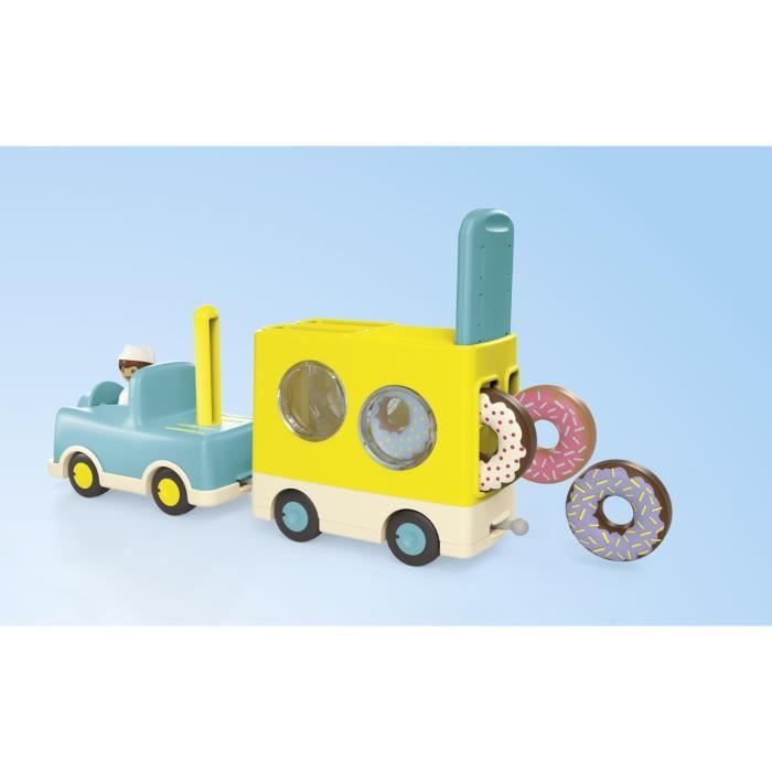 PLAYMOBIL JUNIOR - 71702 - Camion de donuts Junior