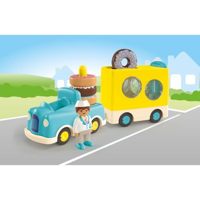 PLAYMOBIL Junior 71702 Camion de donuts Junior, Des 12 mois