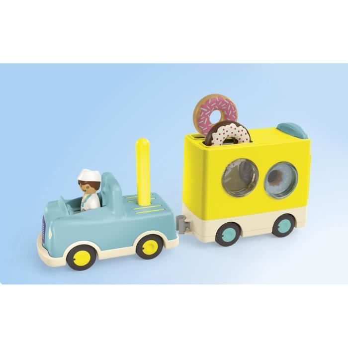 PLAYMOBIL JUNIOR - 71702 - Camion de donuts Junior