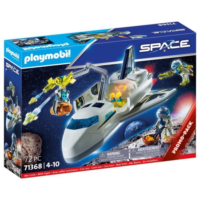 PLAYMOBIL Navette spatiale - Space - Deux astronautes - 795.7 g