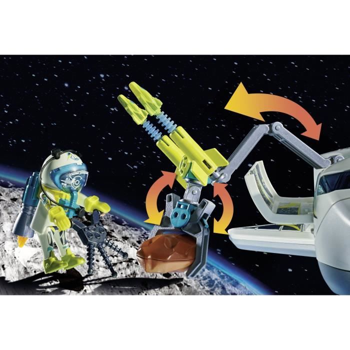 PLAYMOBIL Navette spatiale - Space - Deux astronautes - 795.7 g