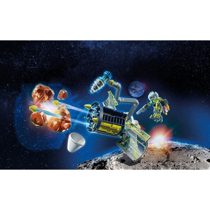 PLAYMOBIL - Spationaute et satellite - Protege la Terre - Des 4 ans