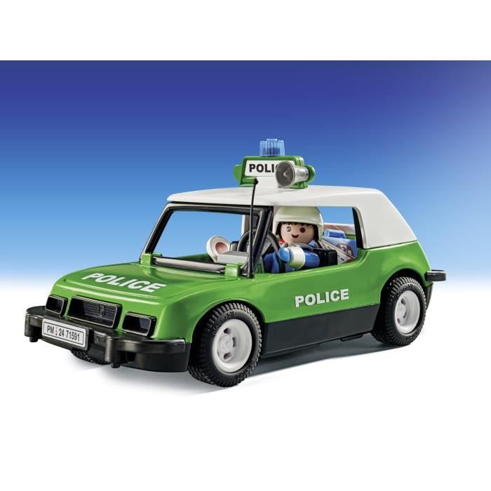 PLAYMOBIL 71591  Voiture de police collector  - édition spéciale anniversaire Playmobil - Des 5 ans