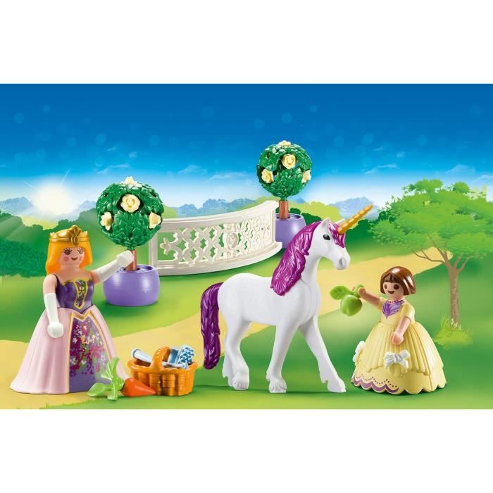 PLAYMOBIL - 70107 - Valisette Princesses avec licorne