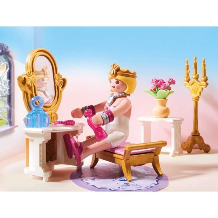 PLAYMOBIL 70453 Chambre princesse avec coiffeuse, Les princesses, 73 pieces, Des 4 ans