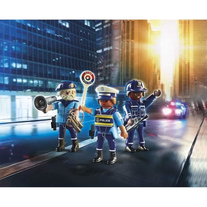 Playmobil 70669 Equipe de policiers, City Action, Les policiers, Des 4 ans