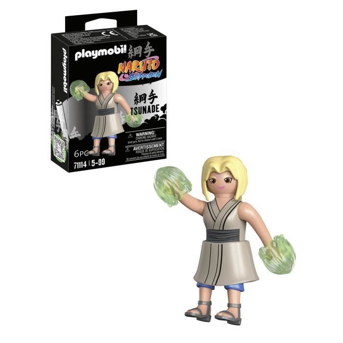 Figurine PLAYMOBIL Tsunade - Naruto Shippuden - Blanc - 6 pieces - A partir de 5 ans