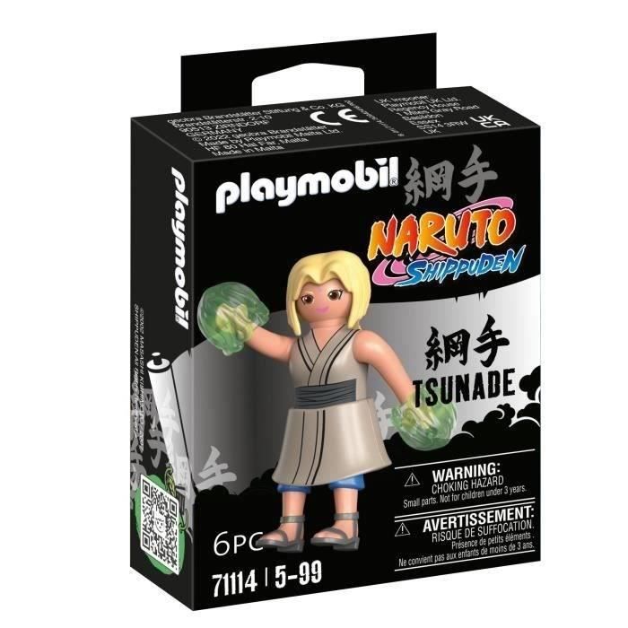 Figurine PLAYMOBIL Tsunade - Naruto Shippuden - Blanc - 6 pieces - A partir de 5 ans