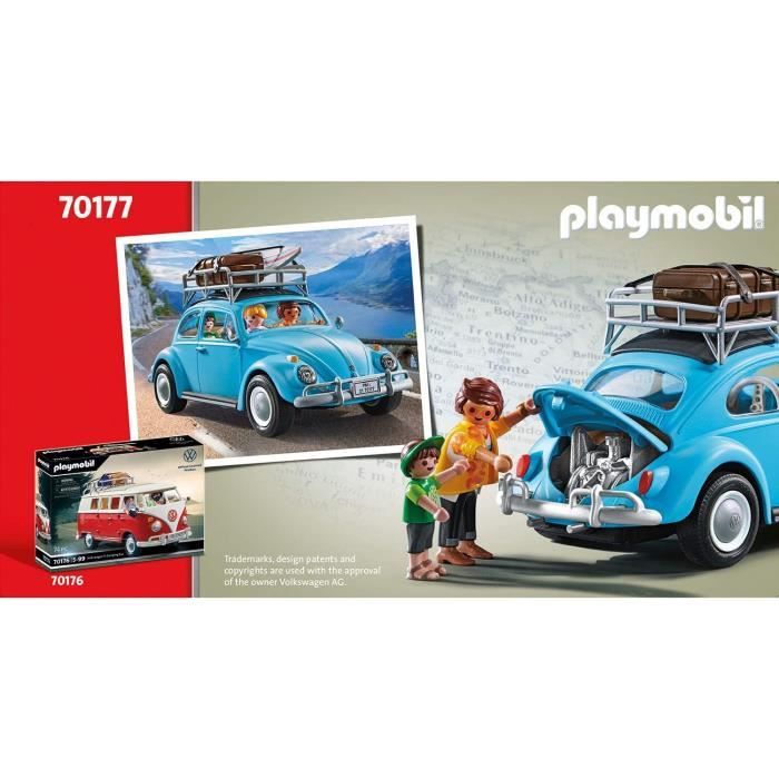 PLAYMOBIL 70177 Volkswagen Coccinelle, Classic cars, Voiture de collection, Des 5 ans