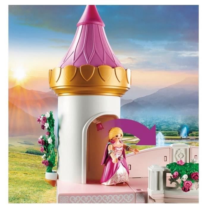 PLAYMOBIL 70448 Palais de princesse, 265 pieces, 2 personnages inclus, Des 4 ans