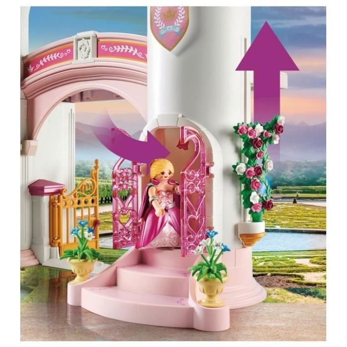 PLAYMOBIL 70448 Palais de princesse, 265 pieces, 2 personnages inclus, Des 4 ans