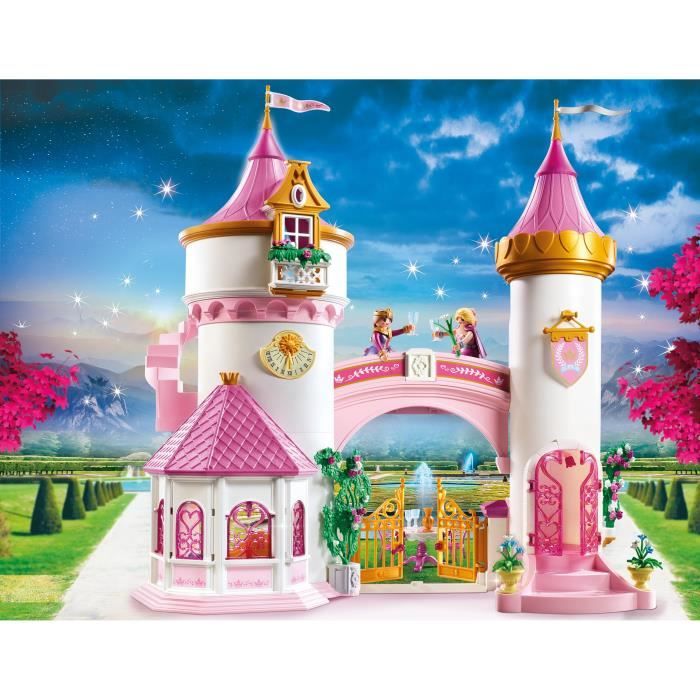 PLAYMOBIL 70448 Palais de princesse, 265 pieces, 2 personnages inclus, Des 4 ans