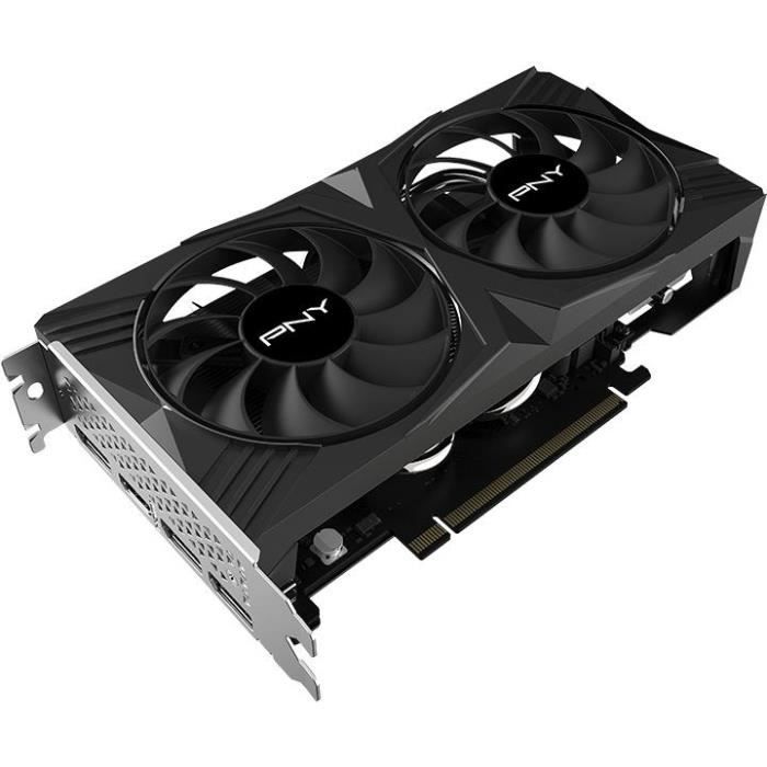 PNY - Carte Graphique - GEFORCE RTX 4060 8GB VERTO Dual Fan Edition DLSS 3