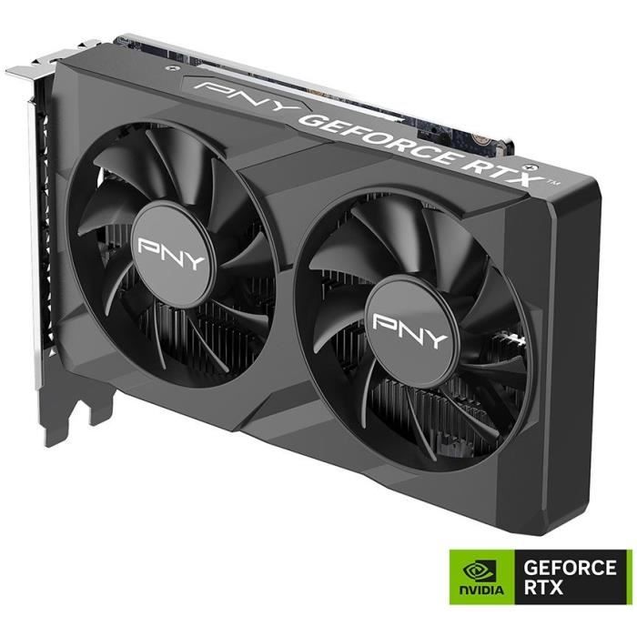 PNY - Carte graphique - GEFORCE RTX 3050 - 6GB - VERTO Dual Fan Edition