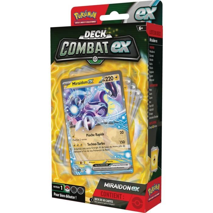 Pokémon : Deck de combat ex Miraidon ex ou Victini ex