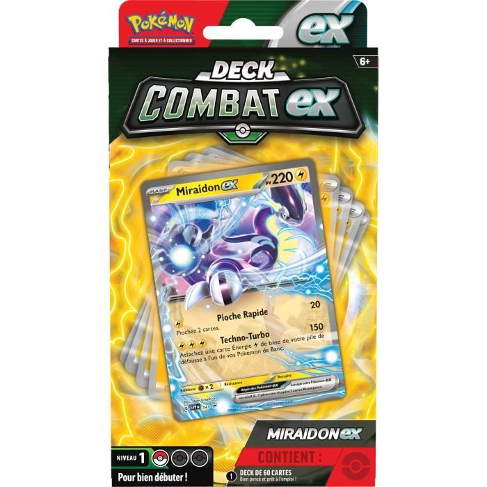 Pokémon : Deck de combat ex Miraidon ex ou Victini ex