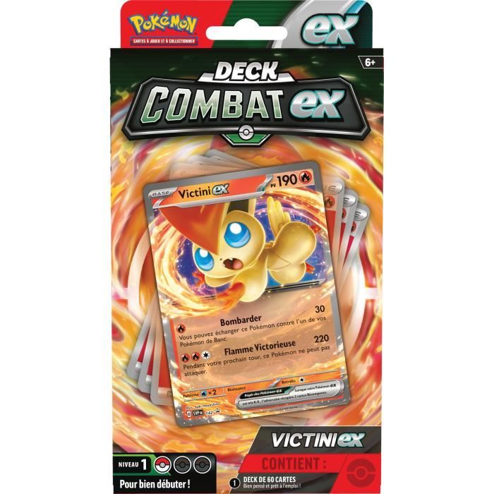 Pokémon : Deck de combat ex Miraidon ex ou Victini ex