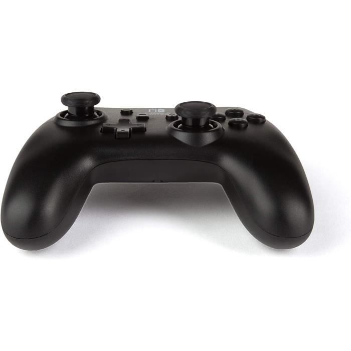 Manette Filaire - POWER A - Nintendo Switch - Noir mat