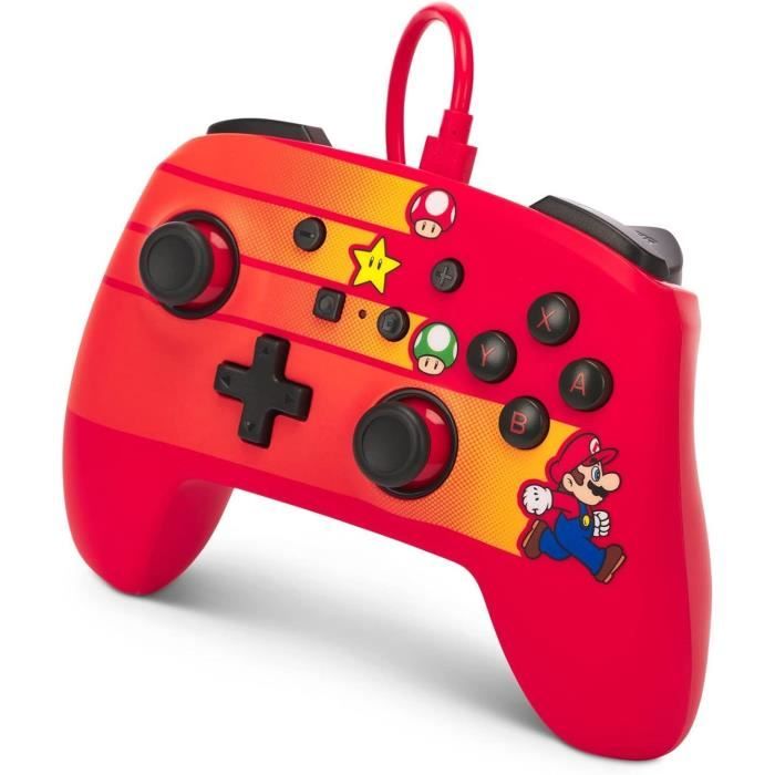 Manette Filaire - POWER A - Nintendo Switch - Speedster Mario