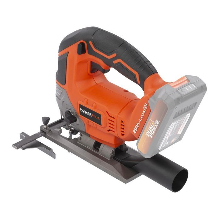 Scie sauteuse pendulaire sans fil 20V - DUAL POWER POWDP25300 - Bois - Orange - Vitesse 0-2300tr/min