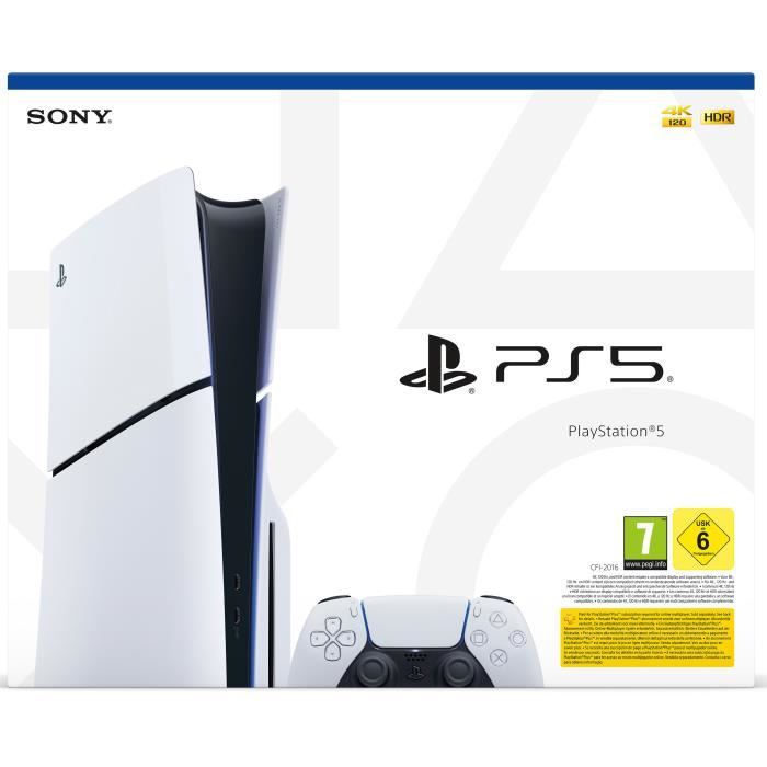 Console PlayStation 5 - Edition Standard (Modele Slim)