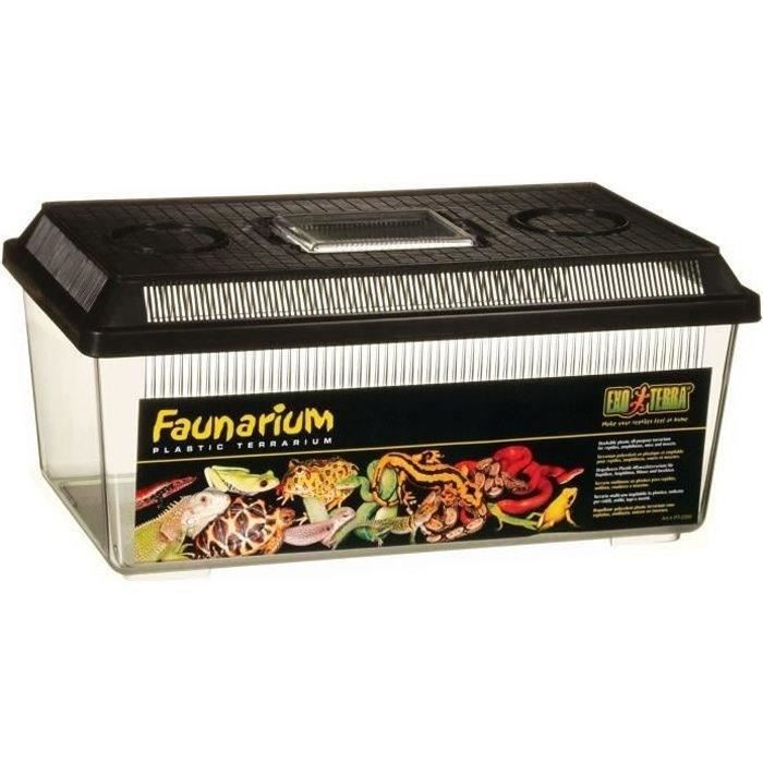 EXO TERRA Faunarium GM 37x22x25 cm - Pour reptiles