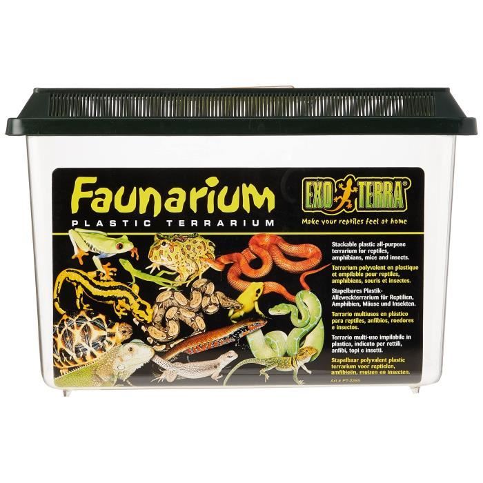 EXO TERRA Faunarium GM 37x22x25 cm - Pour reptiles