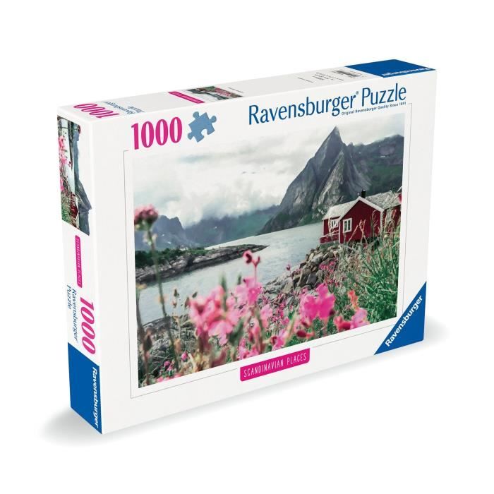 Ravensburger-Puzzle 1000p-Reine, Lofoten, Norvege (Highlights)-Adultes & enfants-Des 14 ans-Puzzle de qualité supérieure-12000112