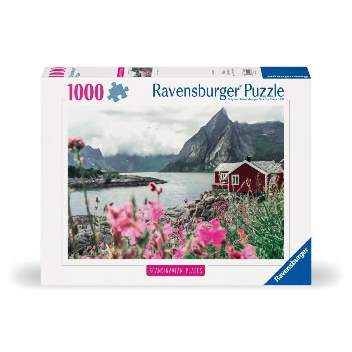 Ravensburger-Puzzle 1000p-Reine, Lofoten, Norvege (Highlights)-Adultes & enfants-Des 14 ans-Puzzle de qualité supérieure-12000112