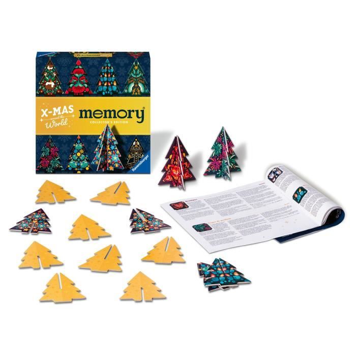 Ravensburger - Collectors' memoryNoël - Un premier jeu éducatif melant observation, association et mémorisation - Des 6 ans - 22350