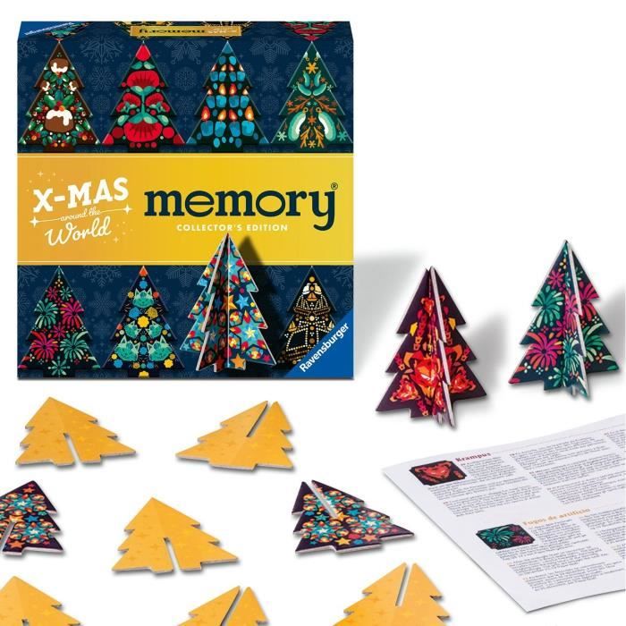 Ravensburger - Collectors' memoryNoël - Un premier jeu éducatif melant observation, association et mémorisation - Des 6 ans - 22350