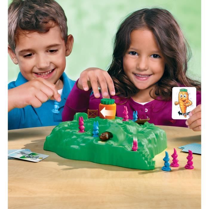 Jeu de parcours enfant - Ravensburger - Croque Carotte - 2 a 4 joueurs - Des 4 ans