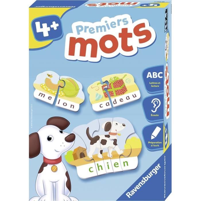 Premiers mots - Jeu éducatif - Préparation a la lecture - Ravensburger - Des 4 ans