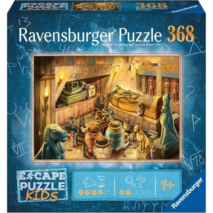 Puzzle enfant - Dans l'Égypte ancienne - Escape Game kids - Ravensburger