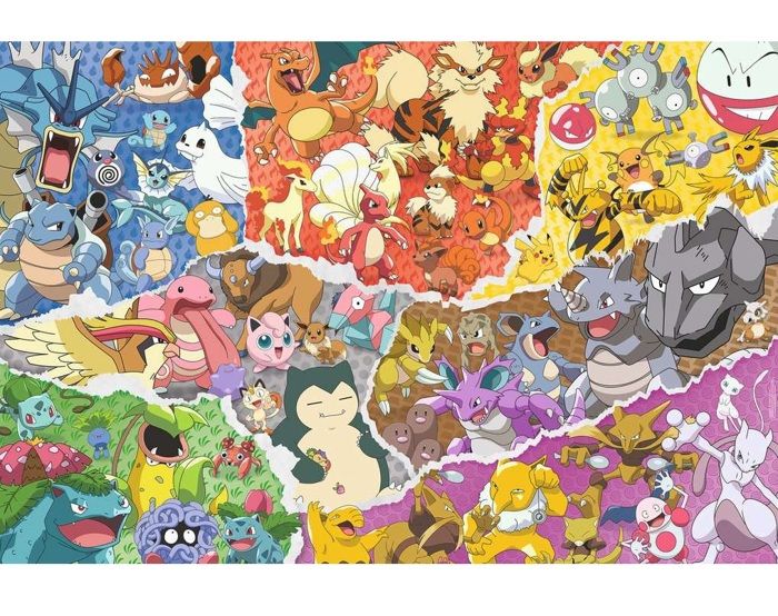 Puzzle 5000 pieces - Pokémon Allstars - Ravensburger