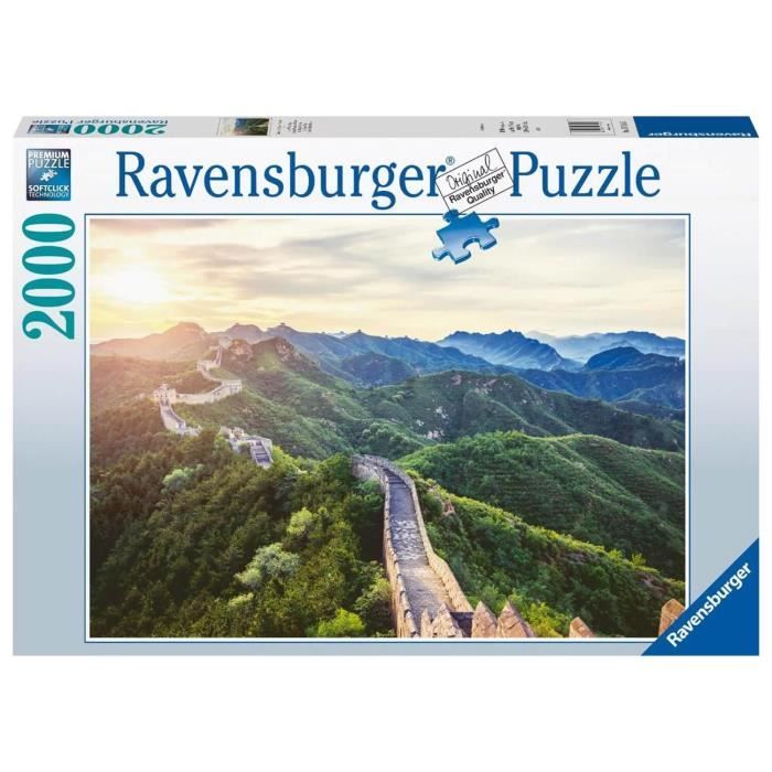 Puzzle 2000 pieces La Grande Muraille de Chine - Evasion - Adultes, Enfants des 14 ans - 17114 - Ravensburger