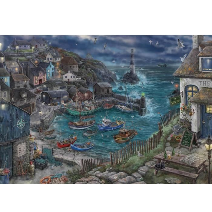 Escape puzzle Le phare - Ravensburger - 759 pieces - Pour adultes et enfants des 12 ans - Jeu d'évasion