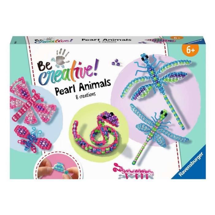 Kit de création d'animaux en perles - Ravensburger - Mixte - A partir de 6 ans