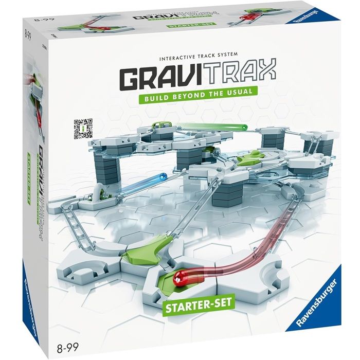 Gravitrax Starter Set 122 pieces, Circuit de billes, Jeu de construction créatif, Des 8 ans, 22410, Ravensburger