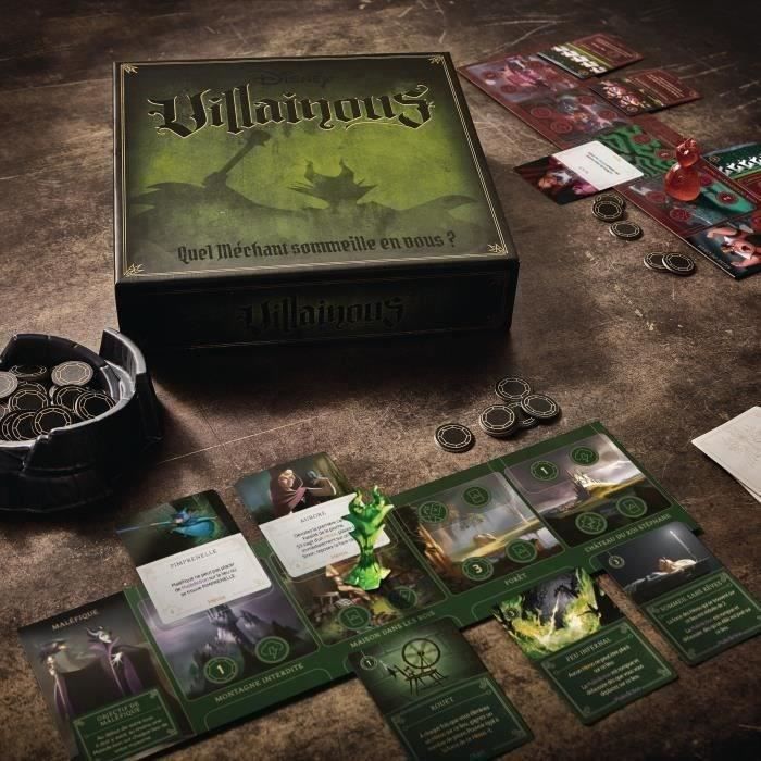 Villainous Disney Jeu de stratégie famille, immersif et diabolique, 2 a 6 joueurs, Des 10 ans, Ravensburger