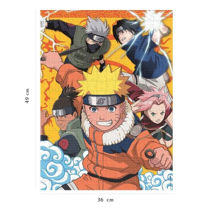 Nathan - Puzzle 250 pieces - Naruto a l'académie des ninjas