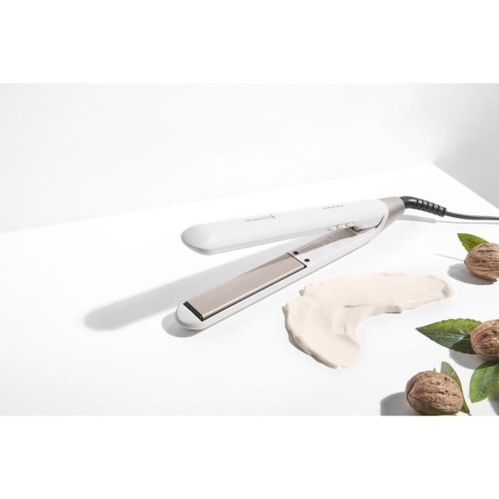 Lisseur REMINGTON S4740 Shea Soft  5 températures de 150 a 230° - revetement Advanced Ceramic enrichi a l'huile de karité