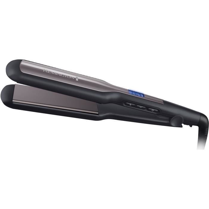 Remington S5525 Fer a Lisser, Lisseur Plaques Flottantes XL Advanced Ceramic, Température Modulable, Lissage Facile