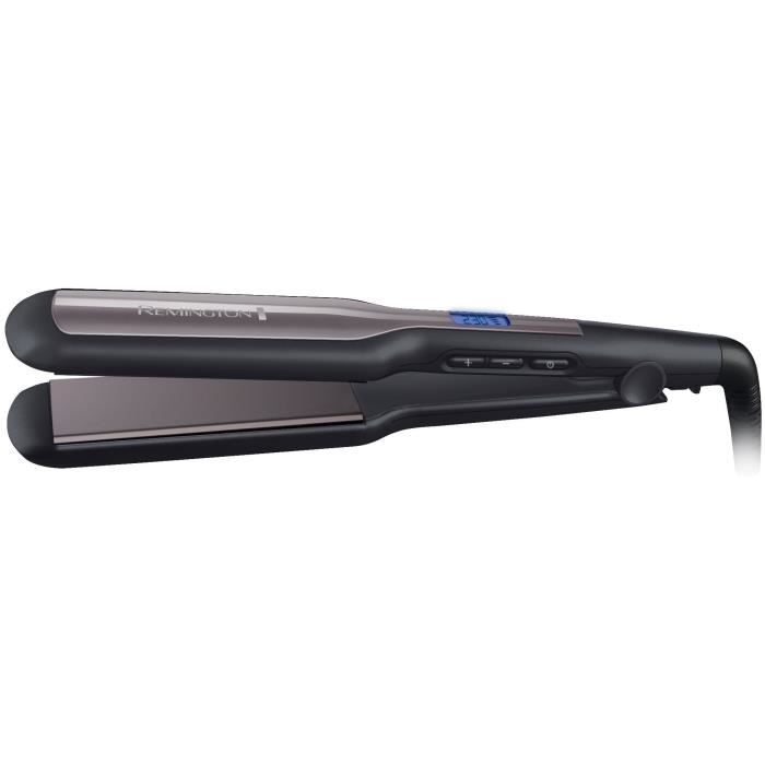 Remington S5525 Fer a Lisser, Lisseur Plaques Flottantes XL Advanced Ceramic, Température Modulable, Lissage Facile