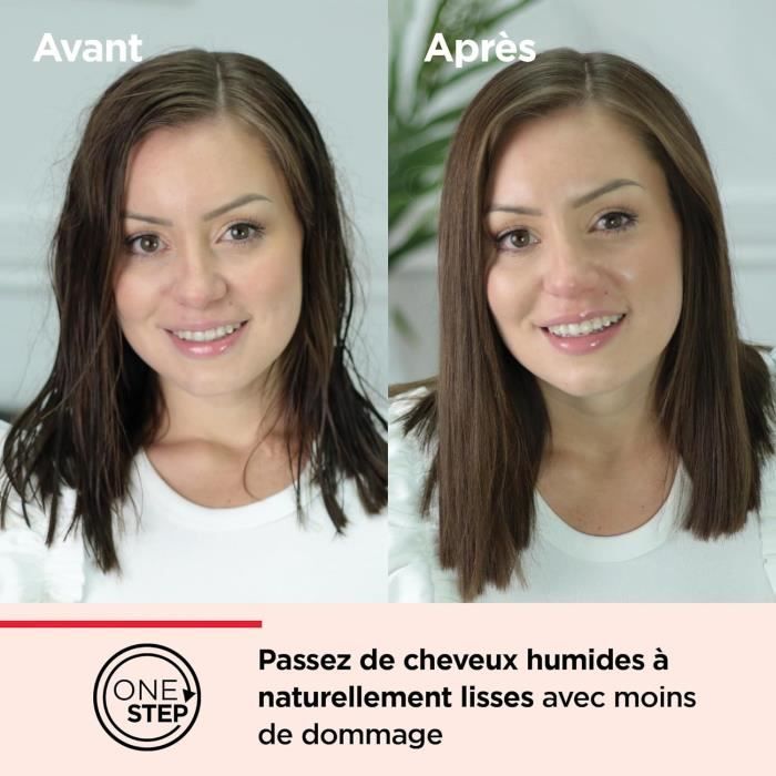 Seche cheveux et lisseur en 1 seul appareil - REVLON - ONE STEP AIR STRAIGHT - RVDR5330E