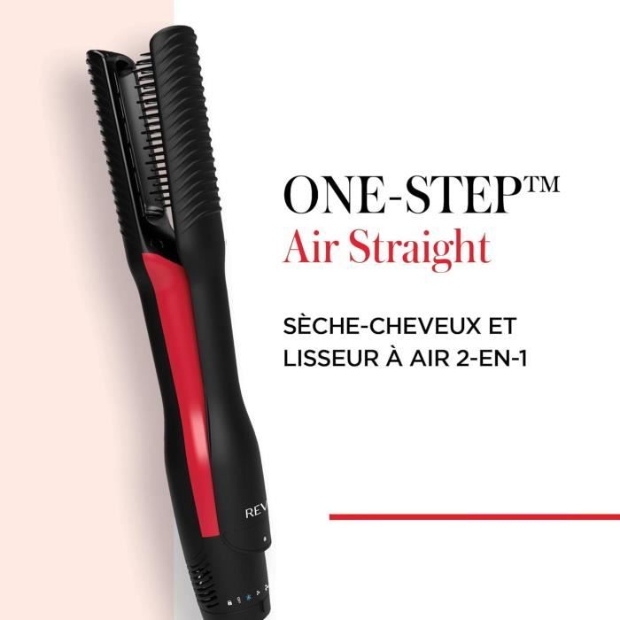 Seche cheveux et lisseur en 1 seul appareil - REVLON - ONE STEP AIR STRAIGHT - RVDR5330E