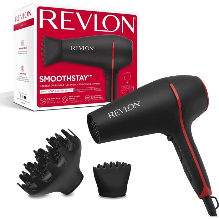 Seche-cheveux Revlon SMOOTHSTAY COCONUT RVDR5317E