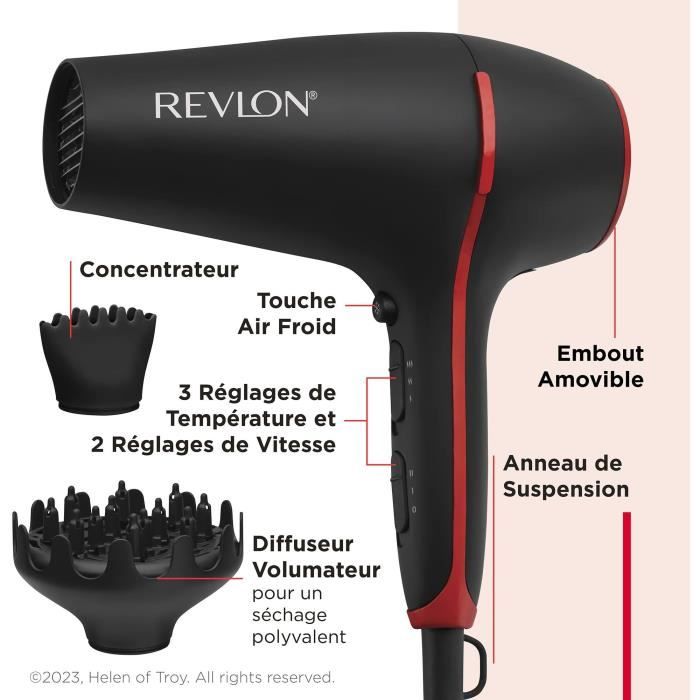 Seche-cheveux Revlon SMOOTHSTAY COCONUT RVDR5317E