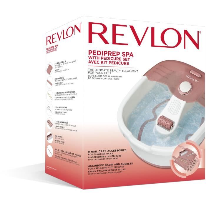 Balnéothérapie Revlon THALASSO PEDIPREP massage pieds